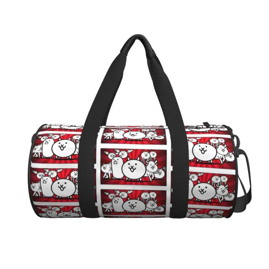 Nyanko Great War Battle Cats Большая спортивная сумка Водонепроницаемая дорожная сумка Duffle Сумки Сумка для фитнеса Дорожные сумки