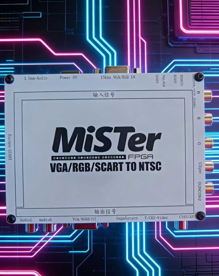 Фотография №1 товара MiSTer Fpga к S-Video и комбинированному видео