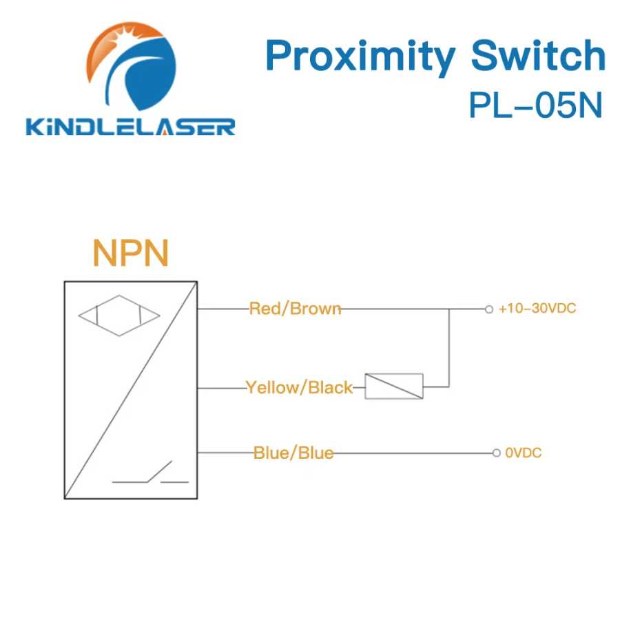 Фотография №5 товара Индуктивные датчики приближения KINDLELASER PL-05N, 5 мм, выход NPN, DC10-30В,
