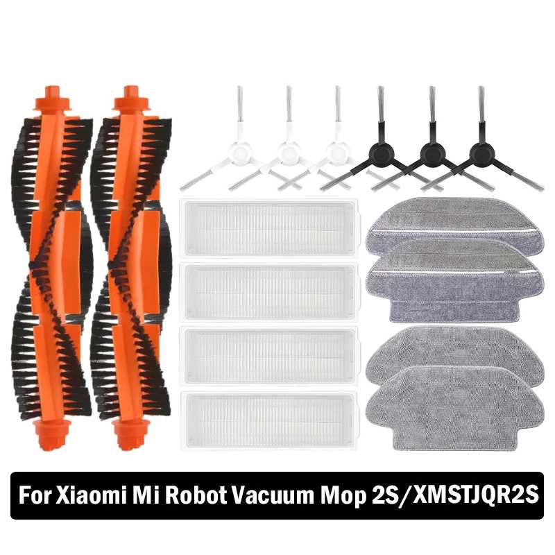 Для Xiaomi Mijia Robot Vacuum Mop 2S 3C Mi Robot Vacuum Mop P Аксессуары для швабры Основная боковая щетка XMSTJQR2S STYJ02YM Запчасти для бытовой техники