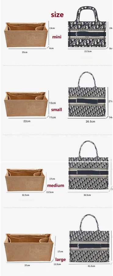 Фотография №3 товара Косметичка-органайзер для сумки Dior Book Tote