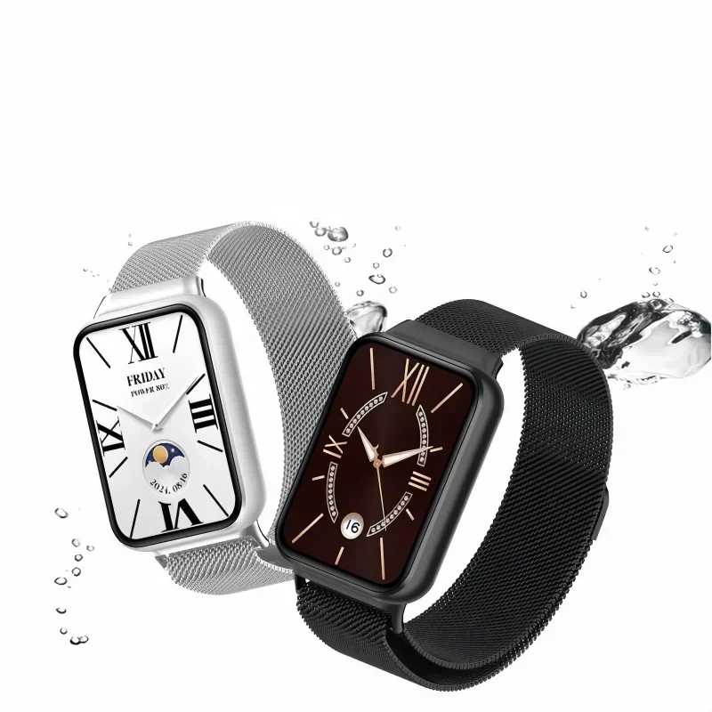 Фотография №1 товара Миланский ремешок-петля для Xiaomi Mi Band 9 Pro/Mi 8 Pro,