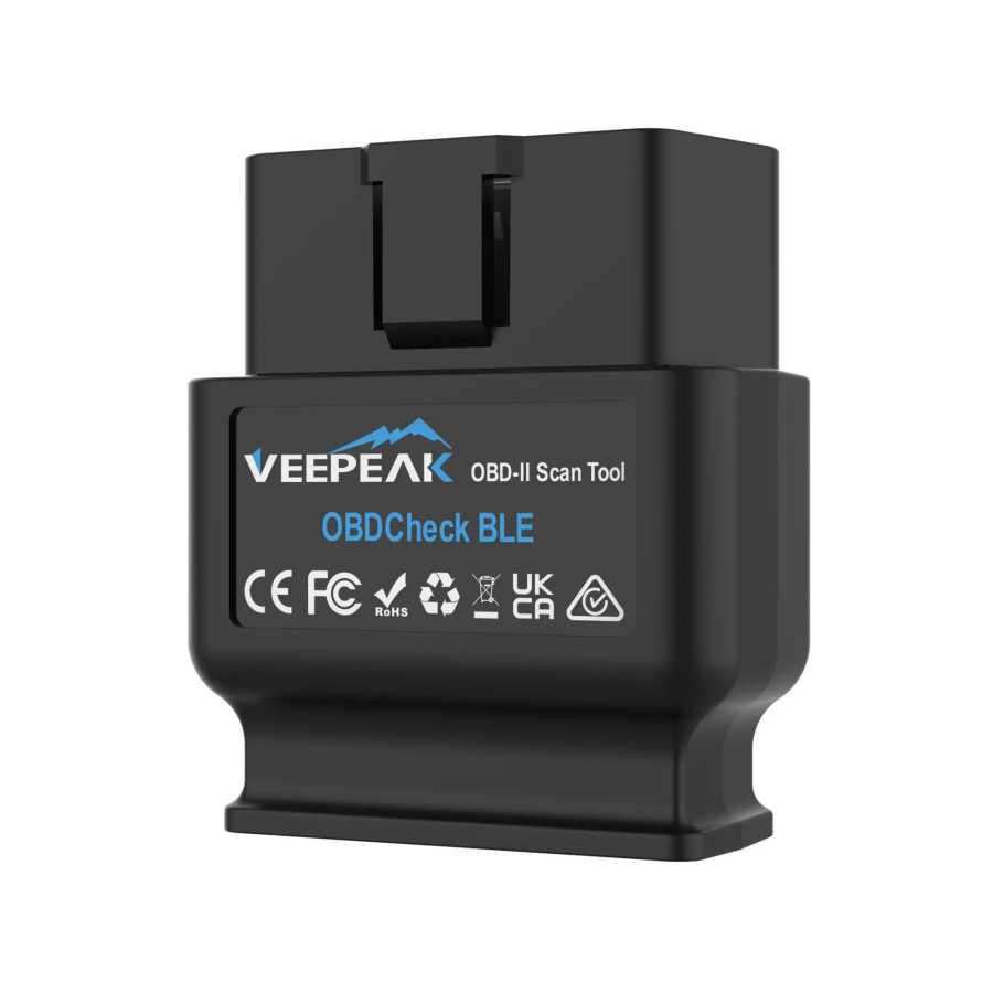 Диагностический сканер Veepeak OBDCheck BLE OBD2 Bluetooth для автомобилей, считыватель кодов OBD II, инструмент для диагностики, совместимый с iOS и Android. Инструмент для ремонта автомобилей