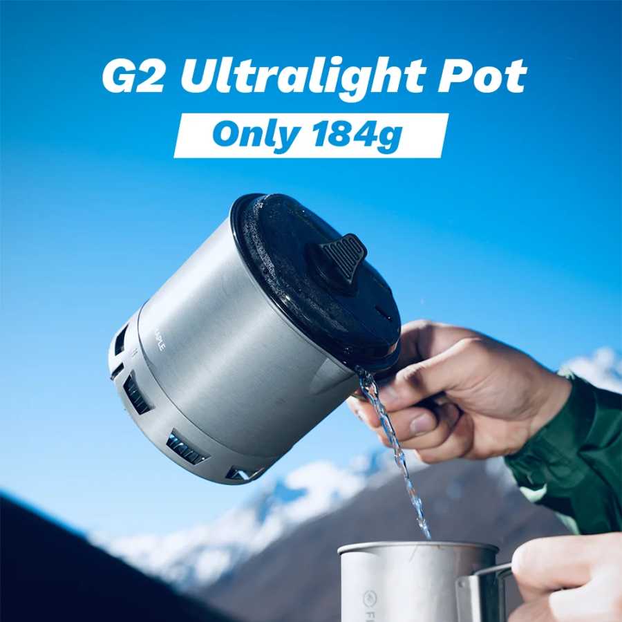 Фотография №1 товара Огнетательный кленовый сверхлегкий горшок G2, легкий уличный высокоэффективный теплообменник для
