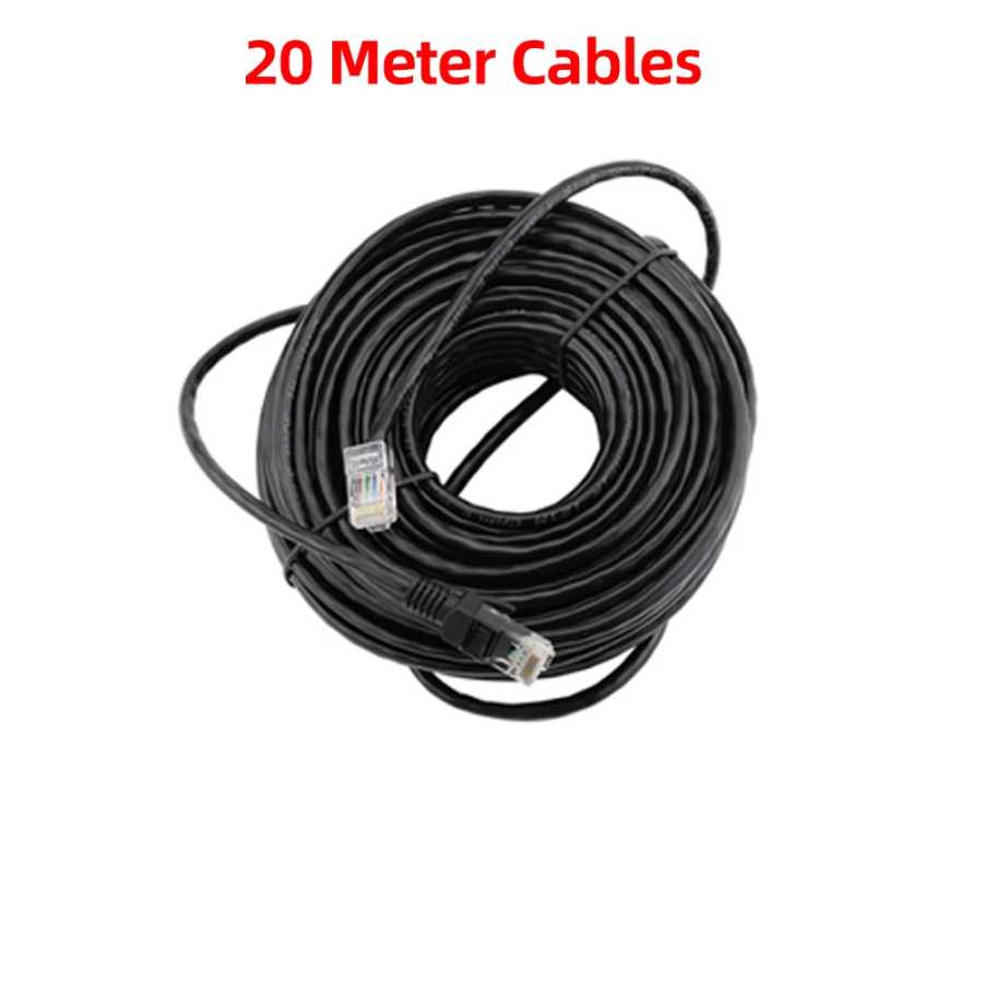 Фотография №2 товара Techage 10M 20M 30M 50M cat5 Сетевой кабель Ethernet RJ45