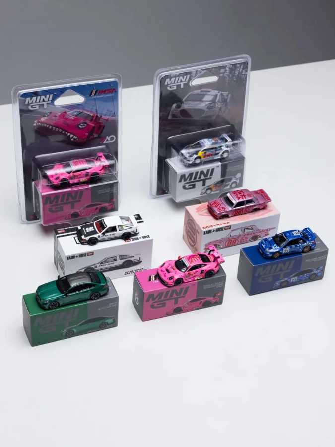 **Новые поступления **MINIGT Kaido house 1:64 S15 SILVIA ATHLETE RX-7 VeilSide R32 VeilSide White M3 Kaido KW V1 Литая под давлением модель автомобиля Играйте в транспортные средства и модели