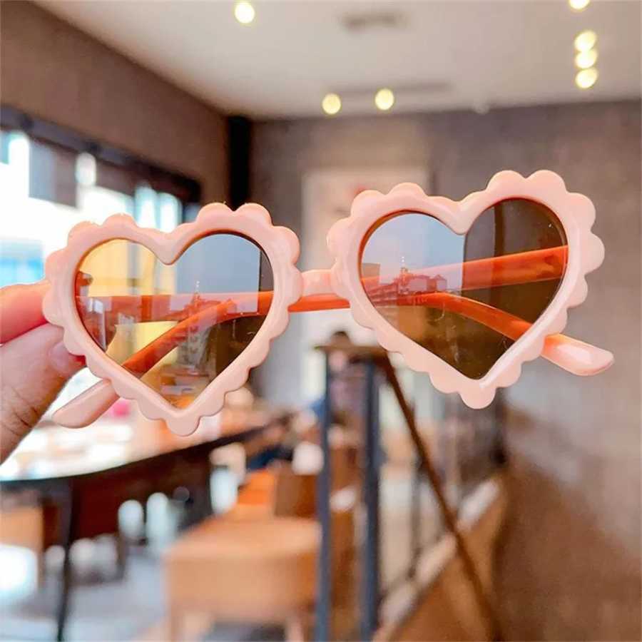 Фотография №2 товара Новые детские солнцезащитные очки Love для мальчиков и девочек, устойчивые