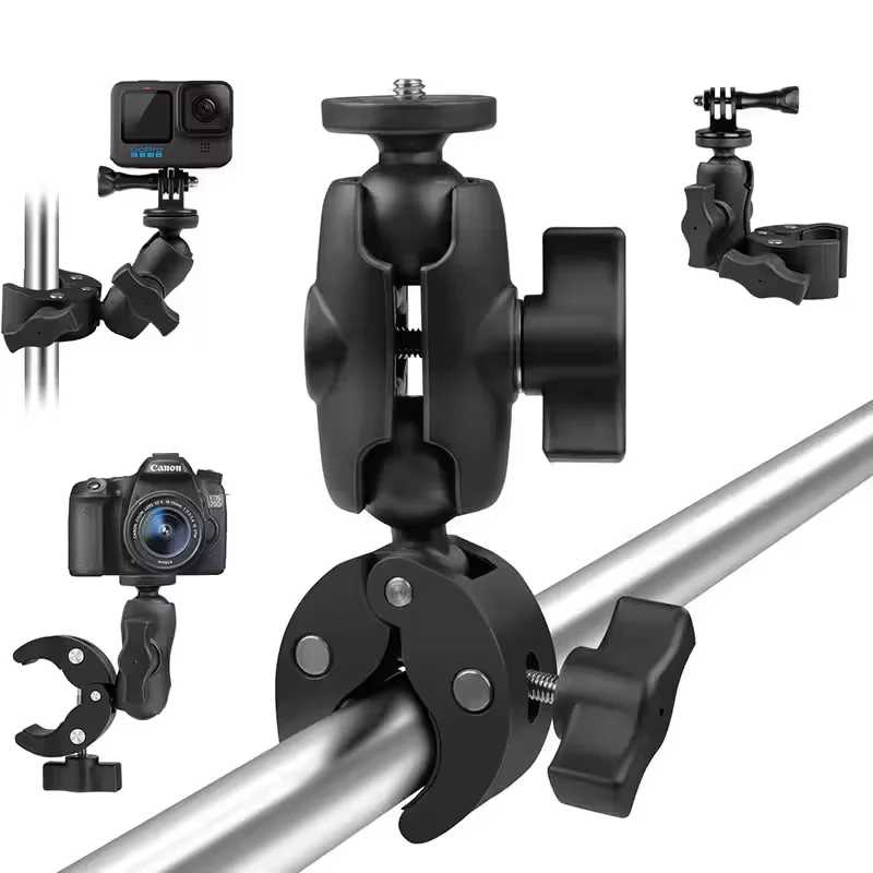 Фотография №3 товара Велосипедный мотоциклетный зажим Quick Release Magic Arm 360&deg; &deg; Супер