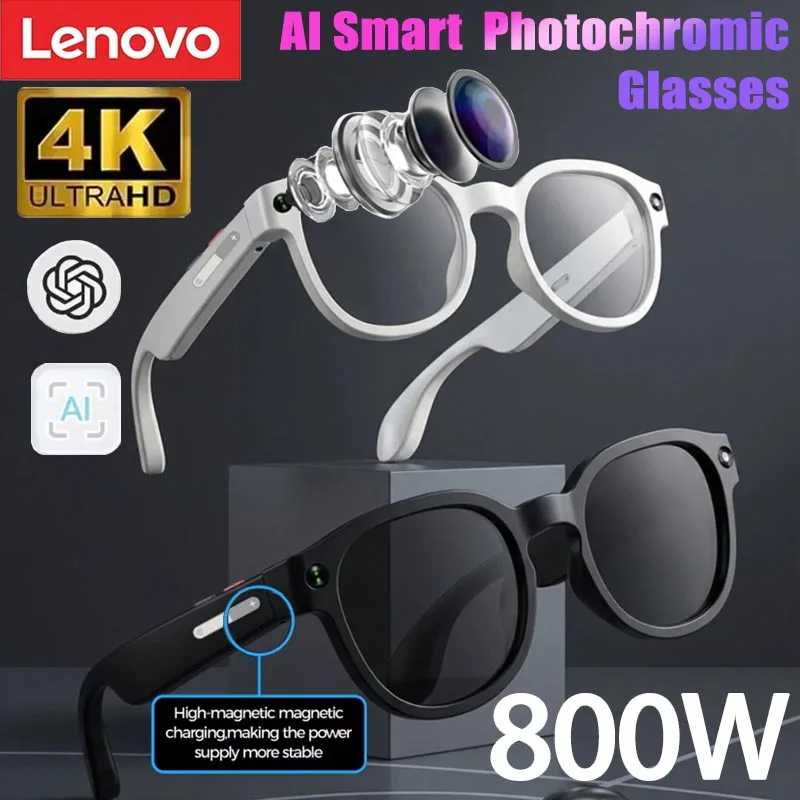 Фотография №2 товара Умные очки Lenovo AI с функцией перевода, 8-мегапиксельной HD-камерой, записью
