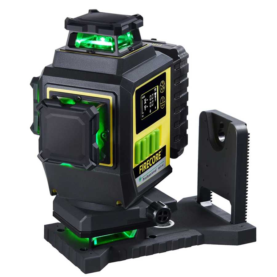 Фотография №2 товара FIRECORE F94T-XG/F95T-XG/F95T-4G/G20/G30/G50/G60 Зеленый лазерный уровень 360 3D/4D 16/12/5/2 линии