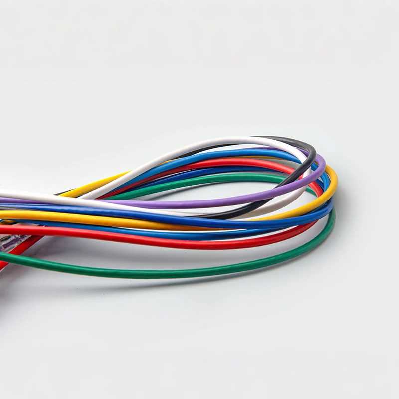Фотография №3 товара Патч-корд UTP Cat6A, тонкий Ethernet-кабель 28AWG, сетевой кабель RJ45, цветная