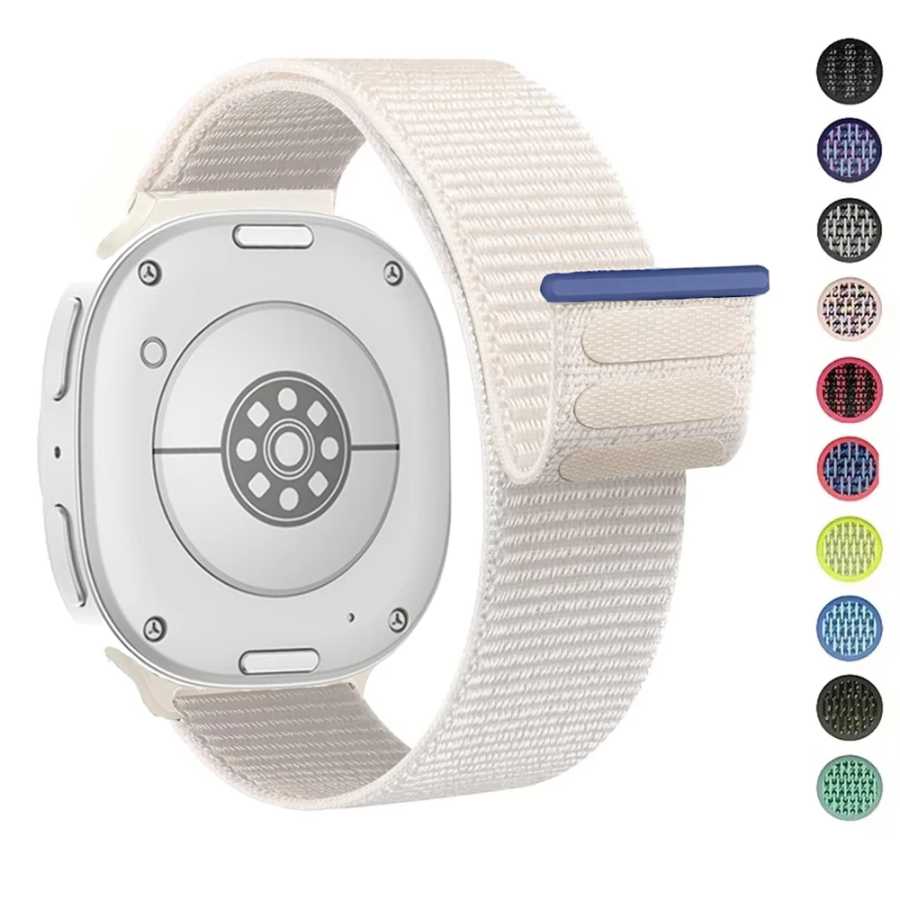Нейлоновая петля для Samsung Watch 8/8, классический ремешок 40 мм, 44 мм, 46 мм, аксессуары, спортивный эластичный ремень, браслет Correa Galaxy Watch 8, ремешок Аксессуары для часов
