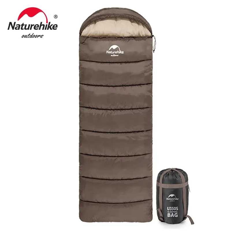 Спальный мешок Naturehike Сверхлегкий хлопковый спальный мешок Зимний спальный мешок Легкий водонепроницаемый спальный мешок для кемпинга на открытом воздухе Кемпинг и походы