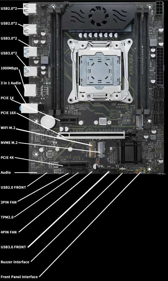 Фотография №3 товара Процессор Xeon 2680 V4 TPM 2.0 для материнских плат X99,