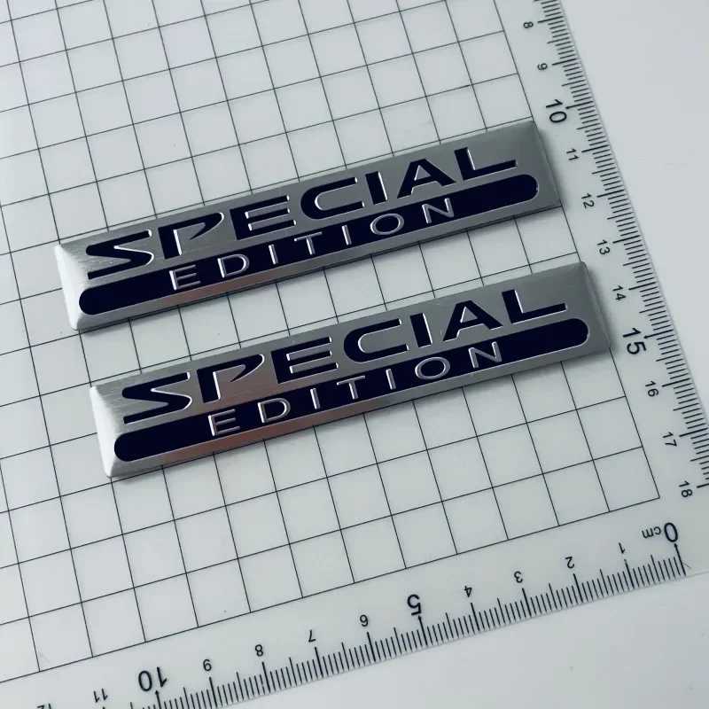3D металлическая наклейка с эмблемой LIMITED EDITION, алюминиевый логотип, значок на крыло автомобиля, наклейка на багажник, аксессуары для специального EDITION Внешние аксессуары