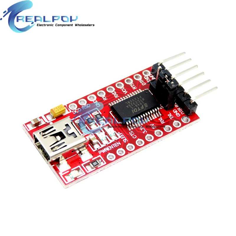 Фотография №3 товара FT232RL FT232 FTDI USB 3,3 В 5,5 В последовательный модуль