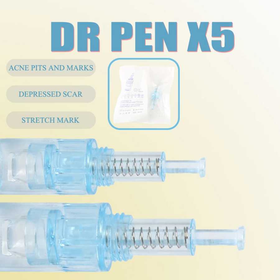 Dr Pen X5 Стерильная игла 9/12/24/36/42 контакта 3D/5D Beauty Cartridge Apparate X5 Сменные картриджи Татуировки и боди-арт
