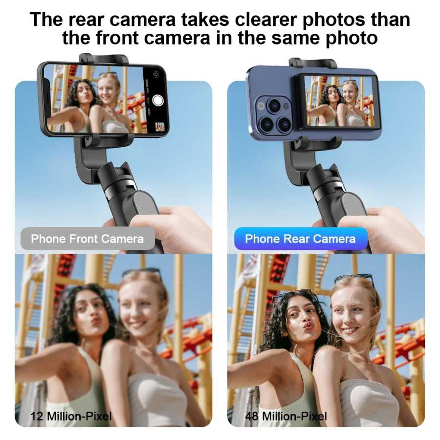 Фотография №5 товара Беспроводной монитор-экран для задней камеры смартфона, магнитный экран для селфи,
