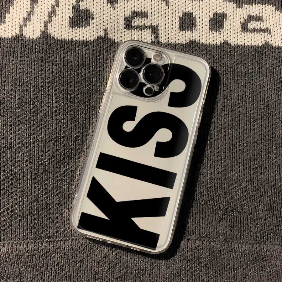 Фотография №3 товара Чехлы для телефонов Kiss English для iPhone 17, 16, 15,