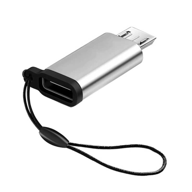 Фотография №4 товара Переходник с USB Type C &laquo;Мама&raquo; на Micro USB &laquo;папа&raquo;,