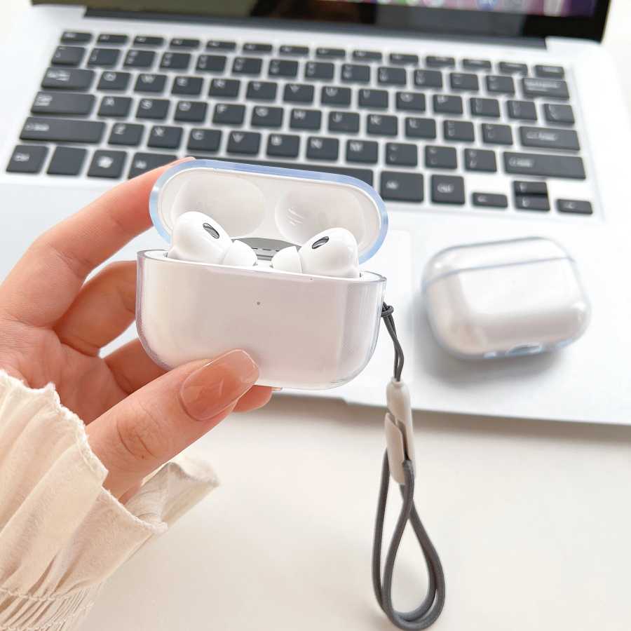 Фотография №1 товара Прозрачный мягкий чехол из ТПУ для наушников Airpods 4 3