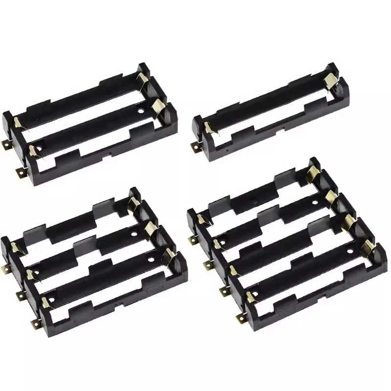 Фотография №3 товара 1x2x3x4x 18650 SMT Держатель батареи 18650 SMD Батарейный ящик Чехол