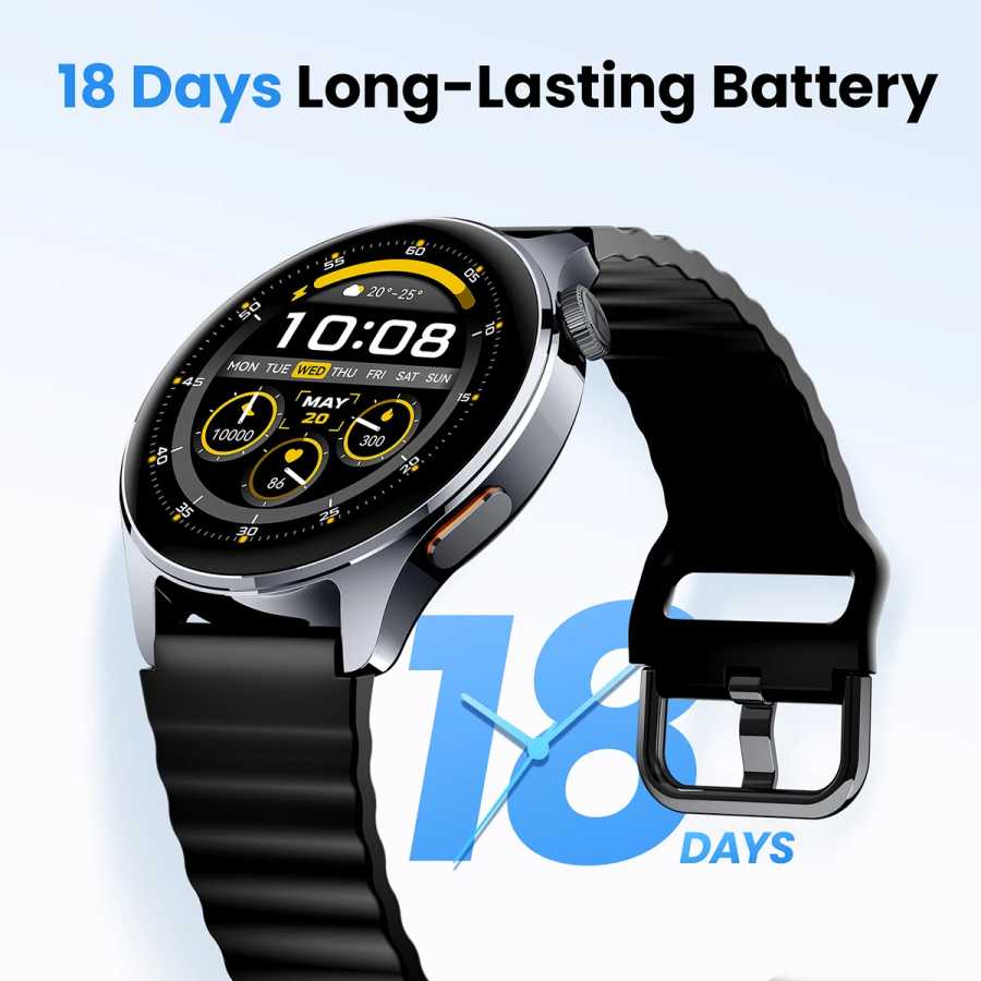 Фотография №5 товара Умные часы HAYLOU Watch 4S GPS с HD AMOLED-дисплеем 1,43
