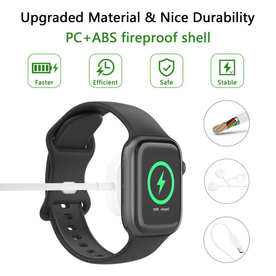 Фотография №2 товара Новое магнитное беспроводное зарядное устройство для Apple Watch Series 9