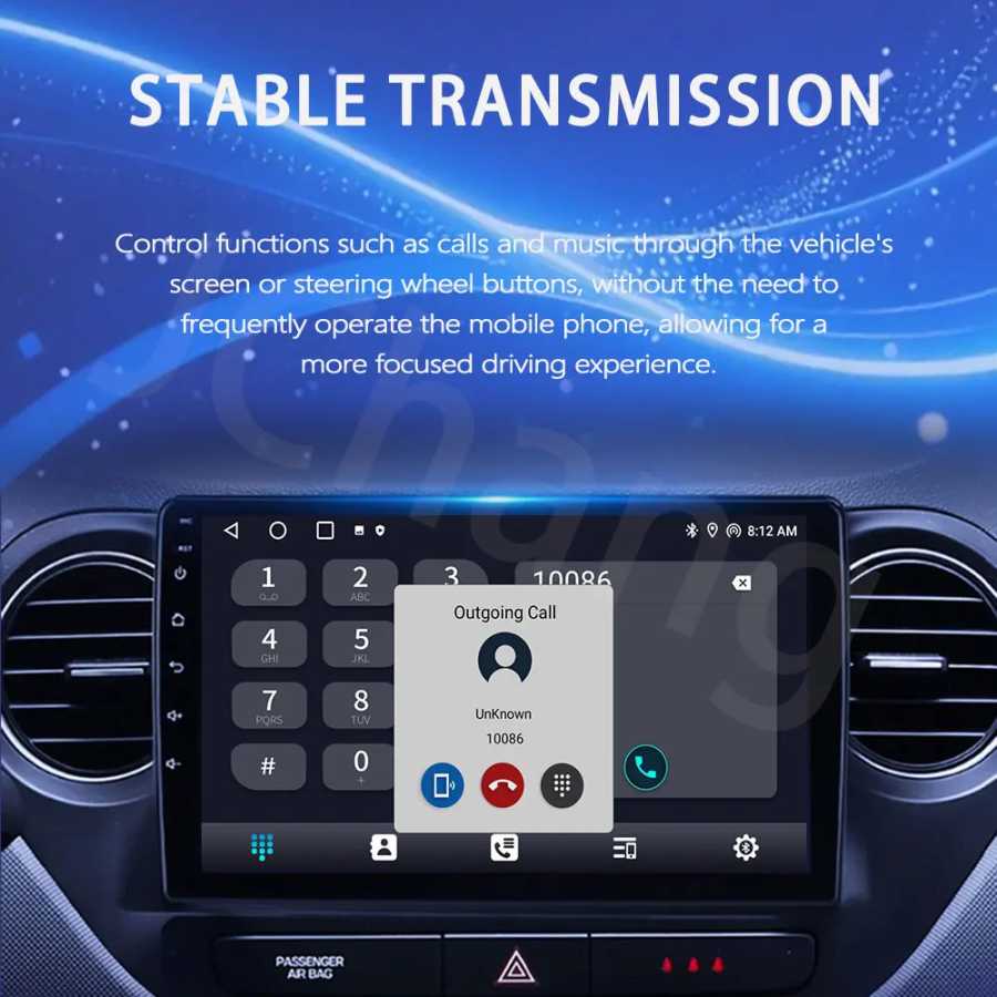 Фотография №1 товара Для Renault Clio 4 2012-2016: Автомагнитола с Carplay, мультимедийный видеоплеер,