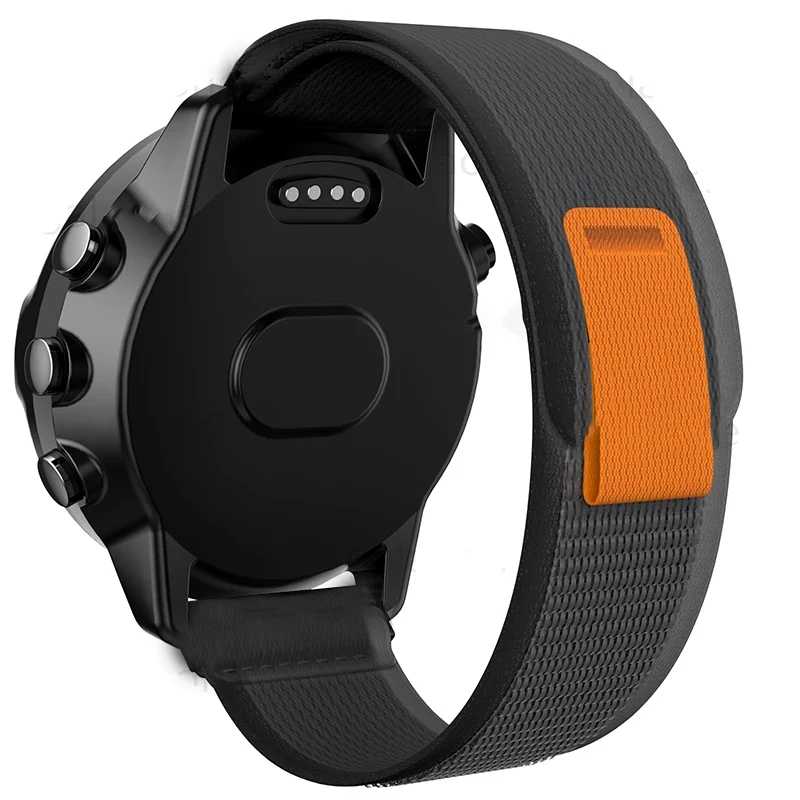 Фотография №2 товара Нейлоновый ремешок с дорожной петлей 24 мм для Suunto 9