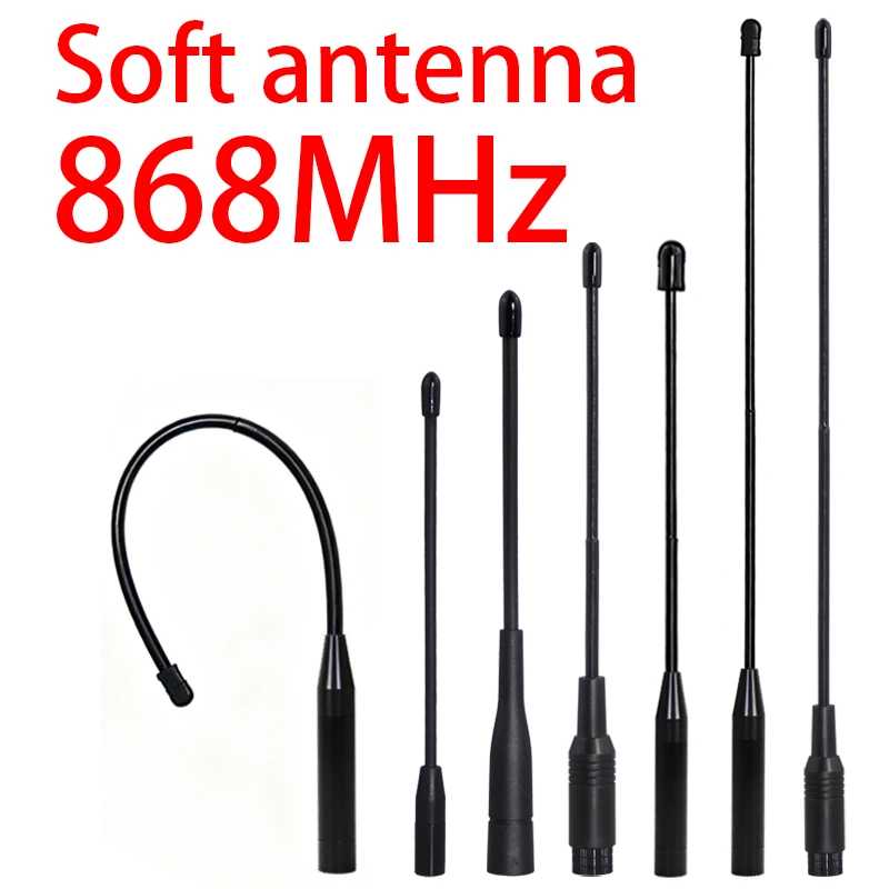 Гибкая антенна GIZONT LoRa 868 МГц, 17 см, 863-870 МГц, SMA, 20 см, для MeshTastic LoRaWAN ESP32, для телепередачи данных Оборудование для связи
