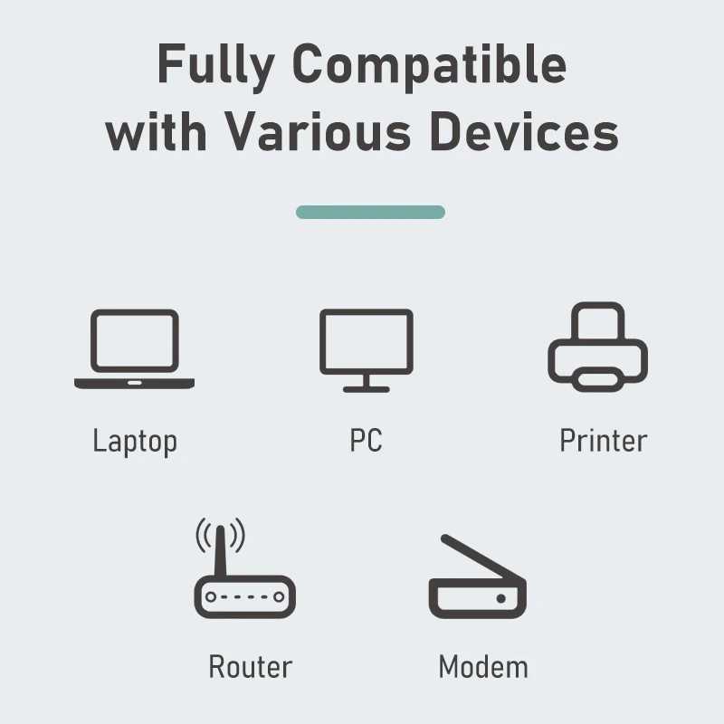 Фотография №4 товара USB-адаптер Ethernet CABLETIME 100/1000 Мбит/с USB 3.0 RJ45, сетевая карта