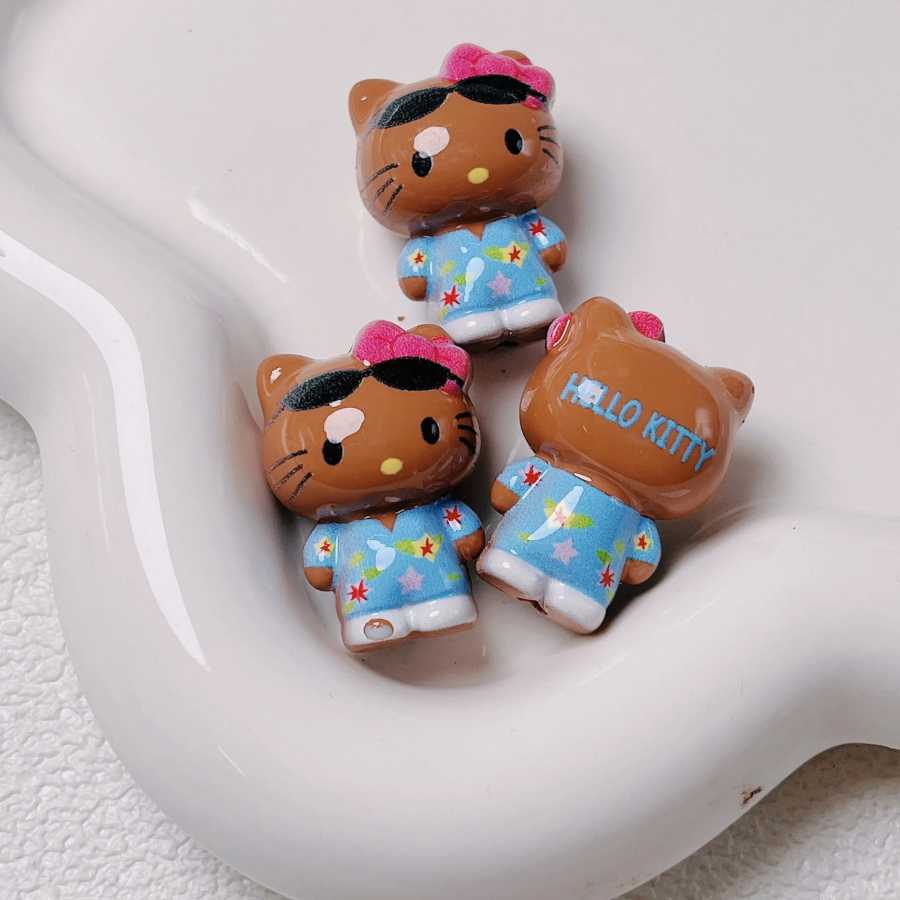Фотография №3 товара 5 шт. акриловых брелоков Hello Kitty в виде милых мультяшных