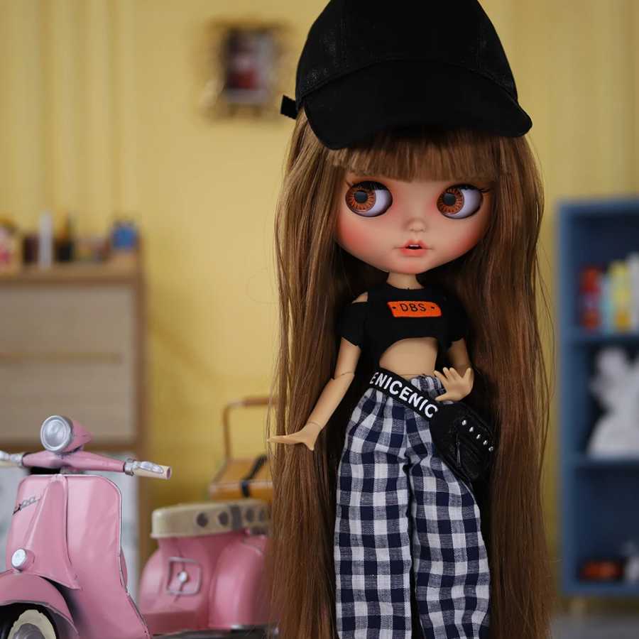 Фотография №4 товара ICY DBS Кукла Блит 1/6 BJD Joint Body Tan skin