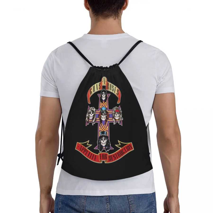 Фотография №4 товара Рюкзак для мужчин и женщин Hard Rock Band Guns N