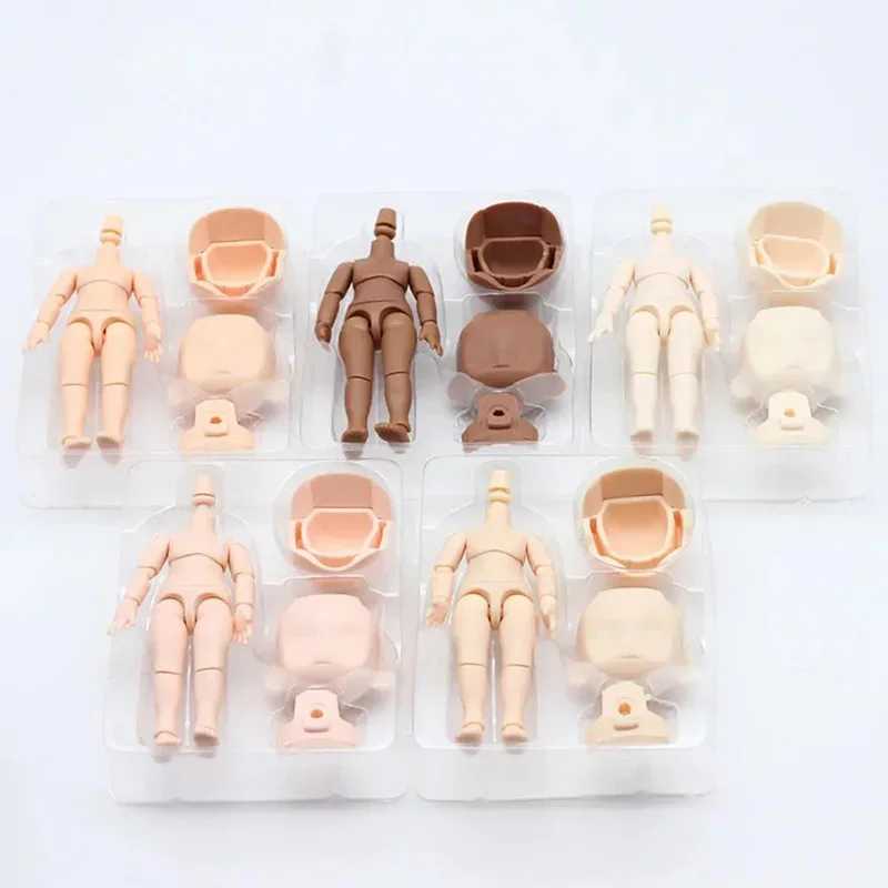 OB11 тело или голова GSC розовый/обычный/белый/кофейная кожа тела 1/12 аксессуары для кукол Bjd одеваются игрушки подарок Куклы и аксессуары