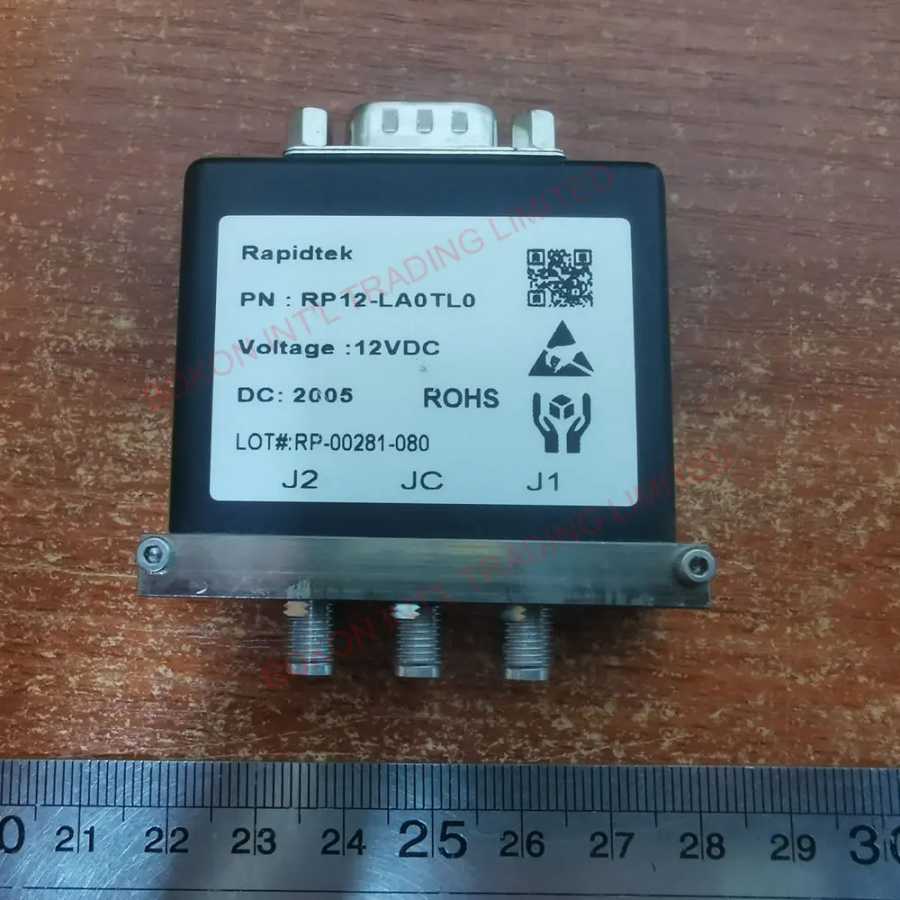 РЧ коаксиальные переключатели DC-18ГГц SMA SPDT с фиксацией, 12В DC, 50 Ом, TTL, RP12-LA0TL0, RP12-LAITL0, РЧ микроволновый переключатель Умные системы общественной безопасности