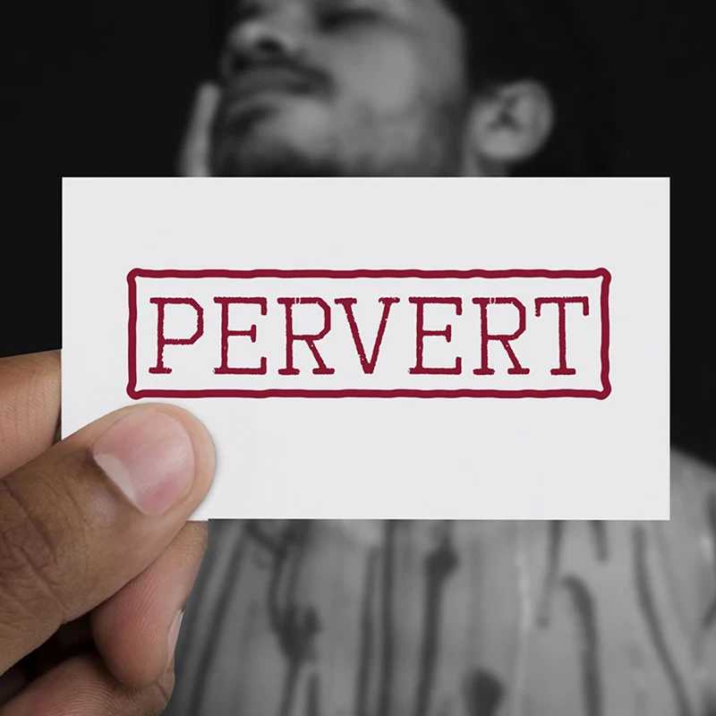 Временные татуировки Pervert Hotwife, водонепроницаемая наклейка для взрослых. Татуировки и боди-арт