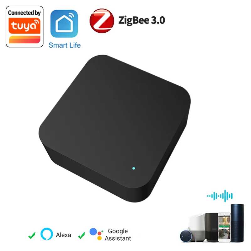 Tuya Zigbee Smart IR Remote Control Универсальный инфракрасный пульт дистанционного управления для умного дома для AC TV DVD работает с Smart Life Google Home Доступ к автоматизации здания