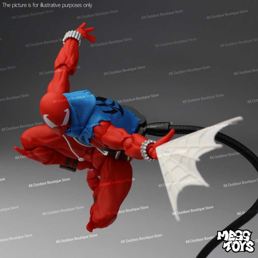 Фотография №4 товара В наличии: Фигурка Человек-паук Скарлет (Scarlet Spider-Man) от Mess Toys,