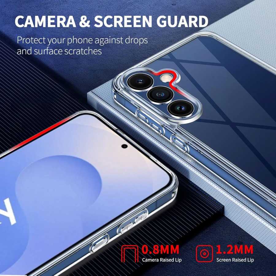 Фотография №3 товара Прозрачный чехол для телефона Samsung A05 A05S A15 A25 A35