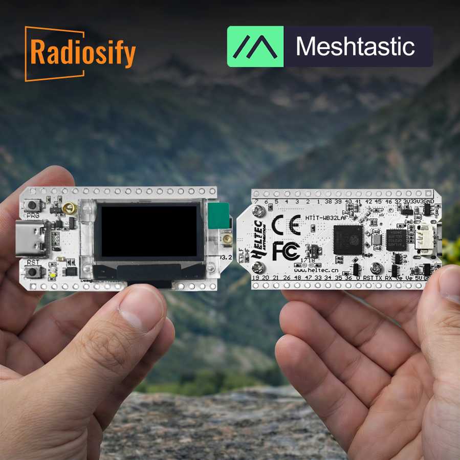 Плата для разработки IoT Heltec LoRa 32 V3 ESP32-S3 SX1262 Meshtastic Node 868МГц 915МГц с OLED-дисплеем, WiFi, BLE, Type-C Компьютерные комплектующие