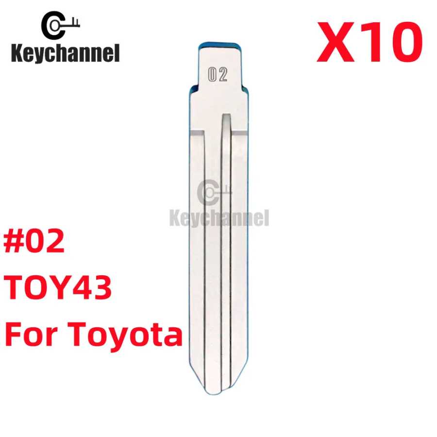 10 шт./партия Универсальный Автомобильный ключ TOY43 02 # KD откидной пульт дистанционного управления для KD KEYDIY Xhorse для Toyota Camry Corolla Hilux RAV4 Стартеры