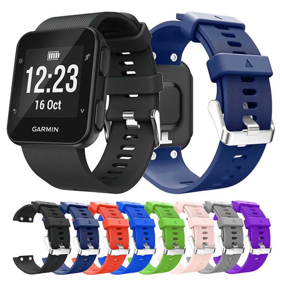 Силиконовый ремешок на запястье для Garmin Forerunner 35, сменный ремешок для умных часов, браслет Garmin Forerunner 35 Аксессуары для часов