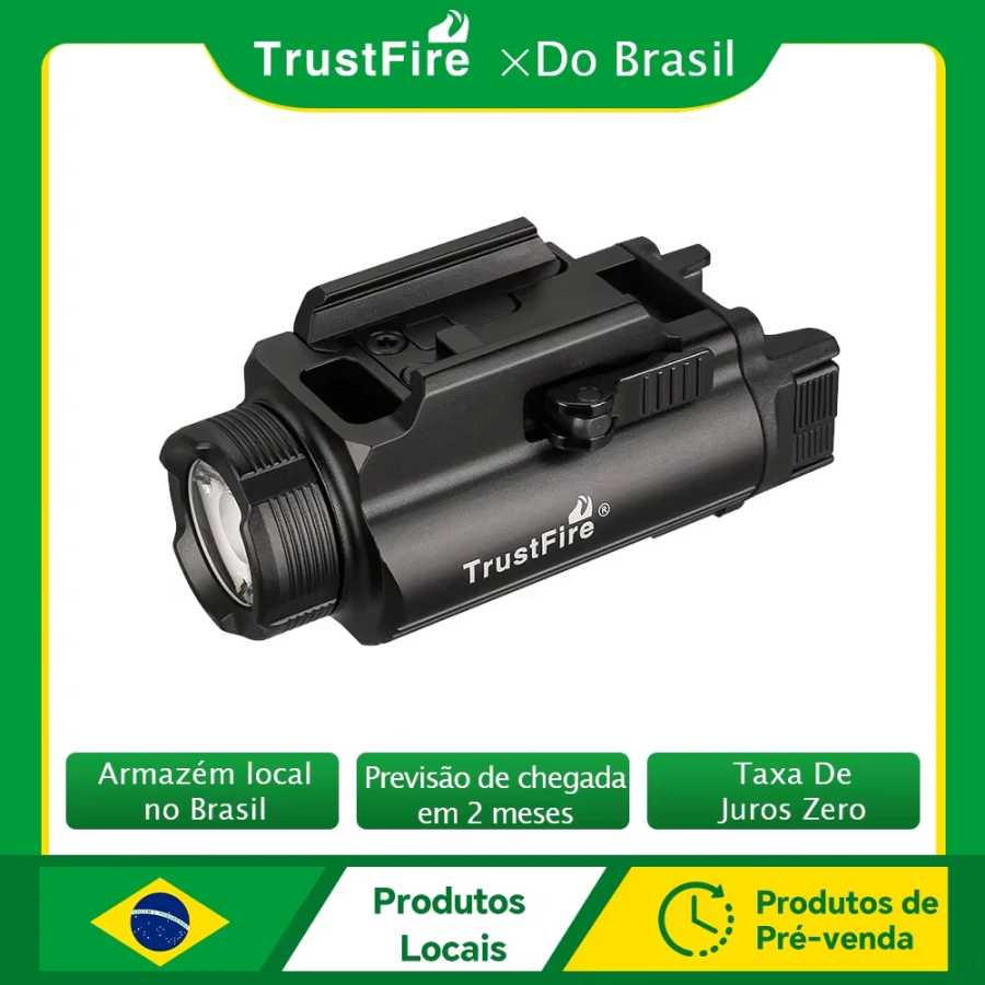 Тактические светодиодные фонари Trustfire GM35, мини-пистолетные фонари, 1350 люмен, USB перезаряжаемый быстросъемный пистолет, 1913/GL Rail Портативное освещение