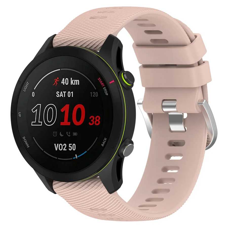 Фотография №3 товара Силиконовый ремешок для браслета Garmin Forerunner 255 255S 265S 265