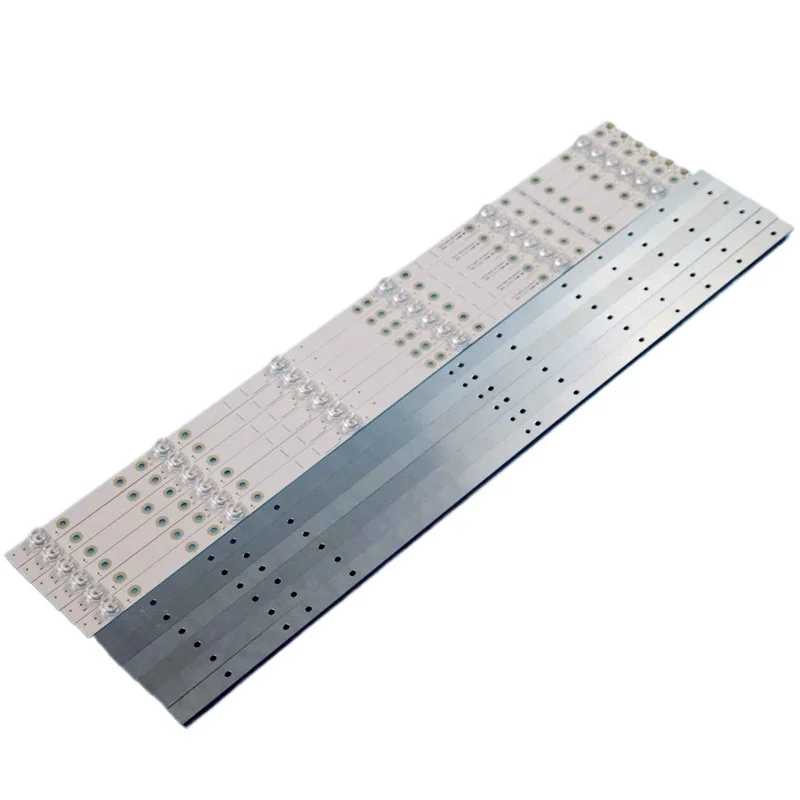 12 шт. светодиодных лент для подсветки LC-65Q6020U 65Q620U 65N6003U, комплекты JL.D65061330-365AS-M_V01 V02, ленты для U65D9000H Мебельная фурнитура