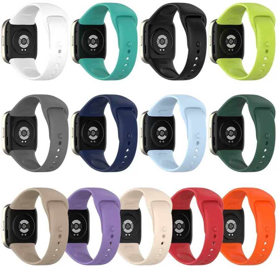 Ремешок для Xiaomi Redmi Watch 3, активный мягкий силиконовый сменный ремешок для часов Redmi Watch 3 Lite, браслет на выбор цвета 
