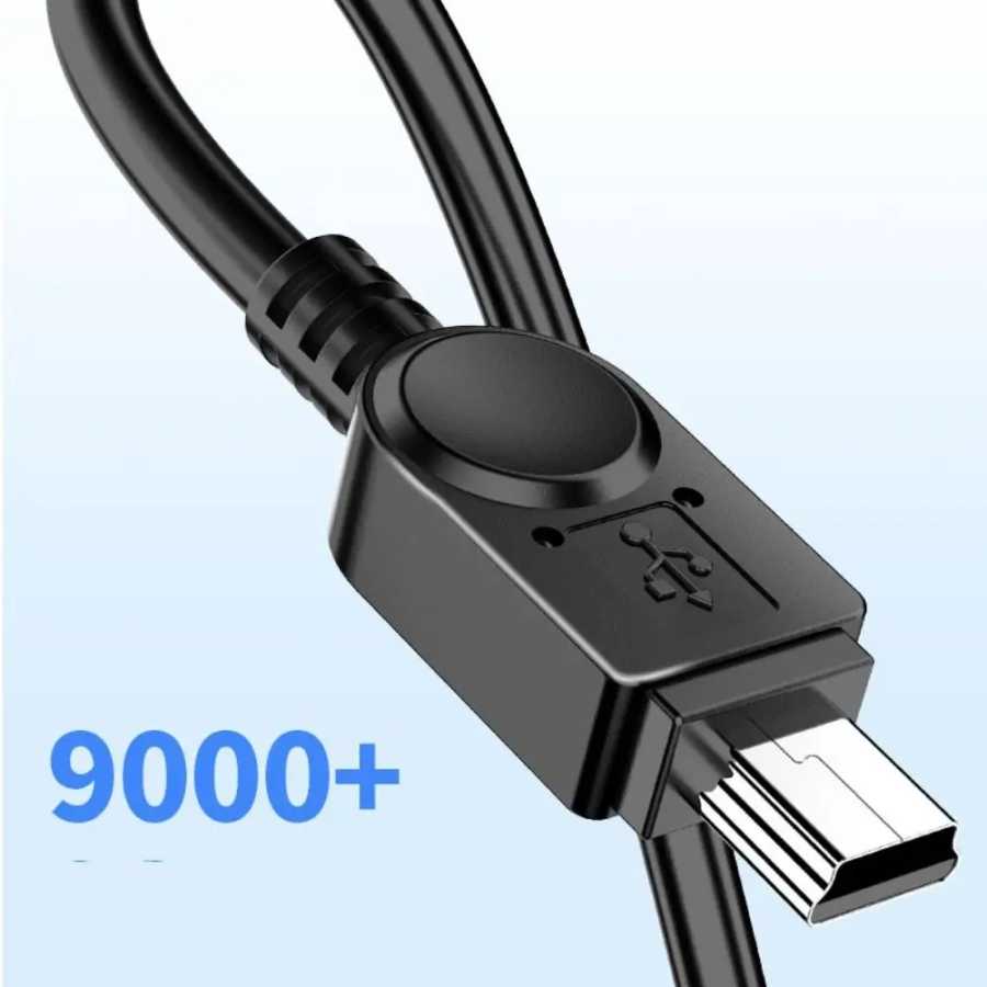 Фотография №3 товара Для автомобильного видеорегистратора Для MP3 MP4-плеер Mini USB-USB зарядный кабель