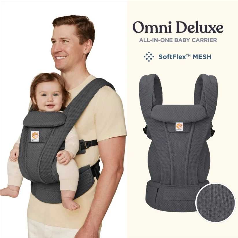 Egobaby Omni Deluxe детская переноска Breeze эргономичные рюкзаки держатель плечевой пояс слинг подтяжки 360&deg; Прогулки и досуг